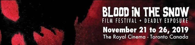 blood in the snow festival banner